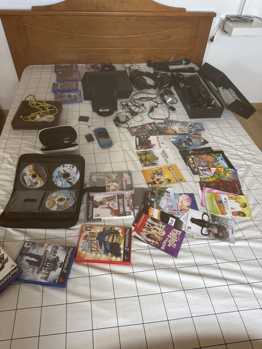 PSP 4 + PSP2 + PSP PORTATIL + todos os extras