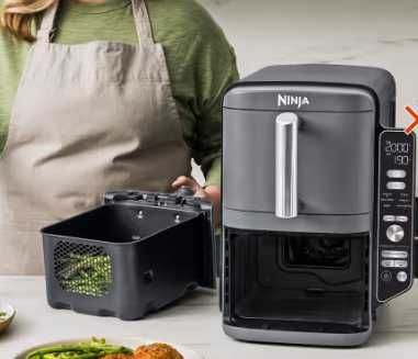 Ninja Double Stack XL Pionowa Frytkownica Beztłuszczowa 9,5 l