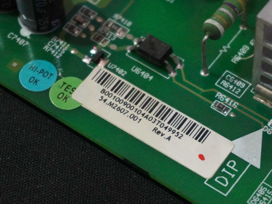 54.M2607.001 Placa de Alimentação