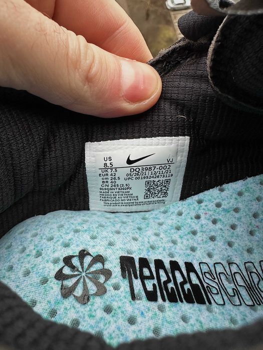 Мужские кроссовки Nike Air Max Terrascape 90 'Triple Black' Luxe.