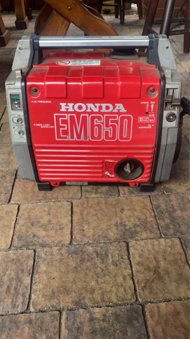 Agregat  Prądotwórczy Honda EM650 Jak Nowy‼️