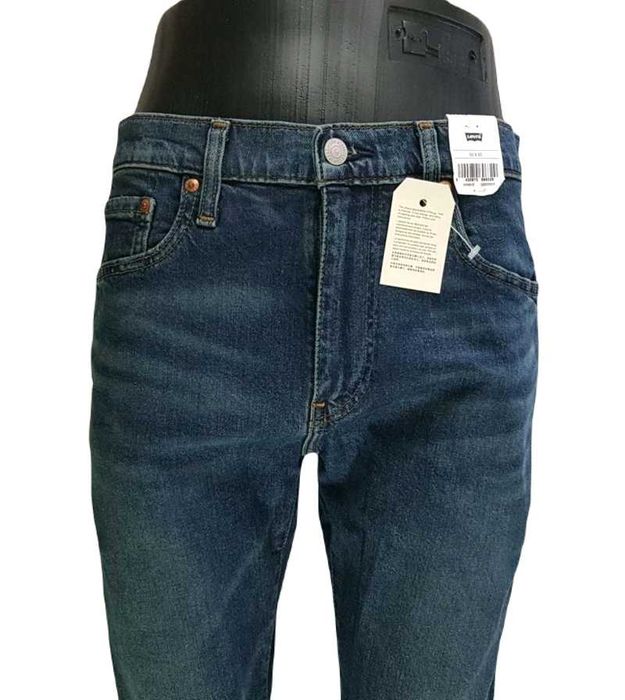 Nowe jeansy męskie Levi's Skinny Taper oryginalne Levis Flex rozmiar W33/L30