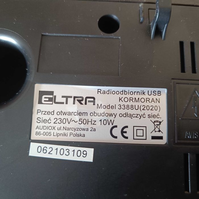 Radio ELTRA kormoran z USB