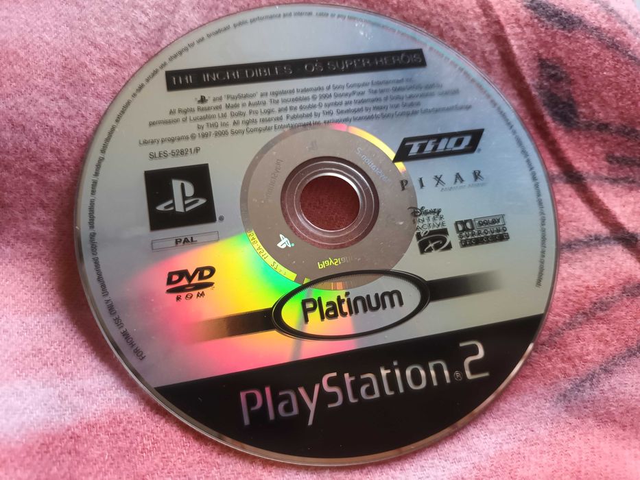 The Incredibles - Os Super-Heróis - PS2 - Platinum