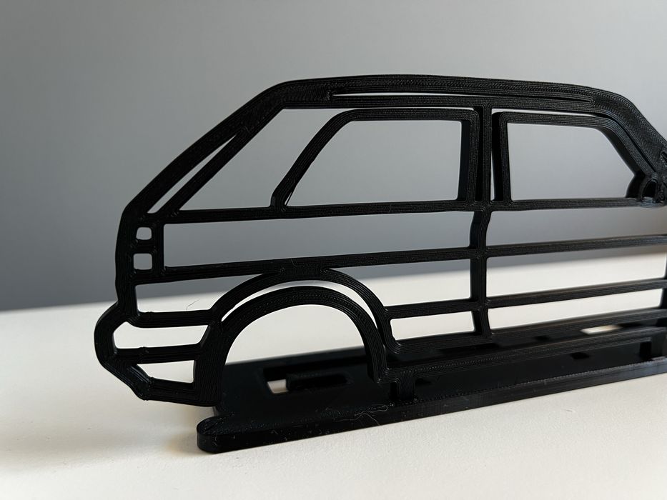 Silhueta Vw Golf mk2