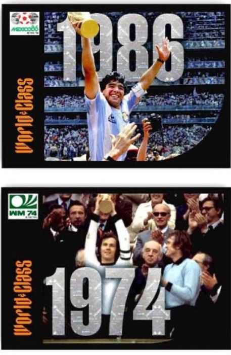 Caderneta completa World Class