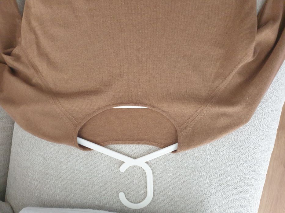 55% jedwab 45%kaszmir rozmiar S camel