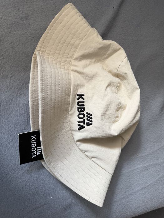 Kapelusz unisex KUBOTA beżowy Nowy