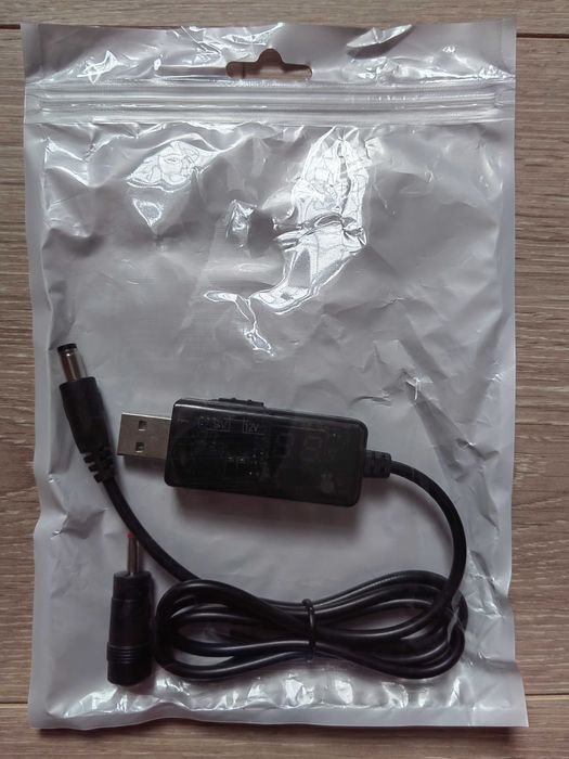 Кабель/Шнур/Провод для Роутера usb с 5v на 9v и 12v 3.5х1.35мм