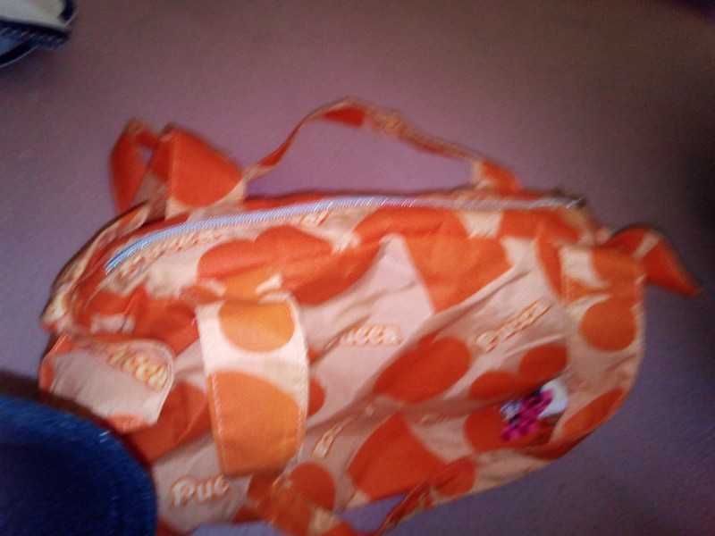 Mala PUCCA cor de laranja