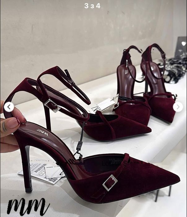 Розкішні туфлі зара