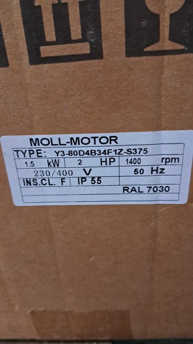 Silnik Elektryczny Moll-Motor Nowy