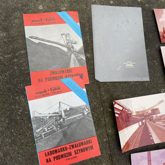 Famak ładowarka zwałowarka zemak zdjęcia plany instrukcja prl