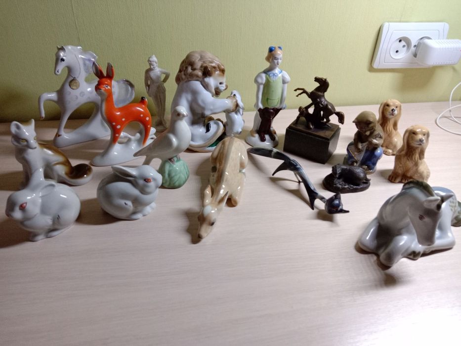 Статуэтки. Фигурки. Фарфор.