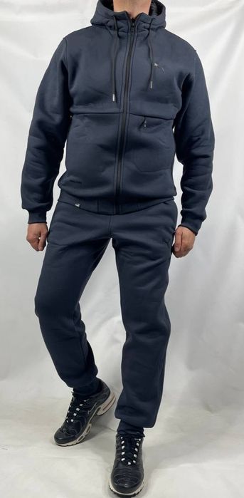 Мужской спортивный костюм Puma зимний теплый