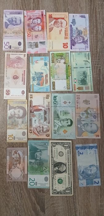 Банкноты мира, Российской империи, СССР