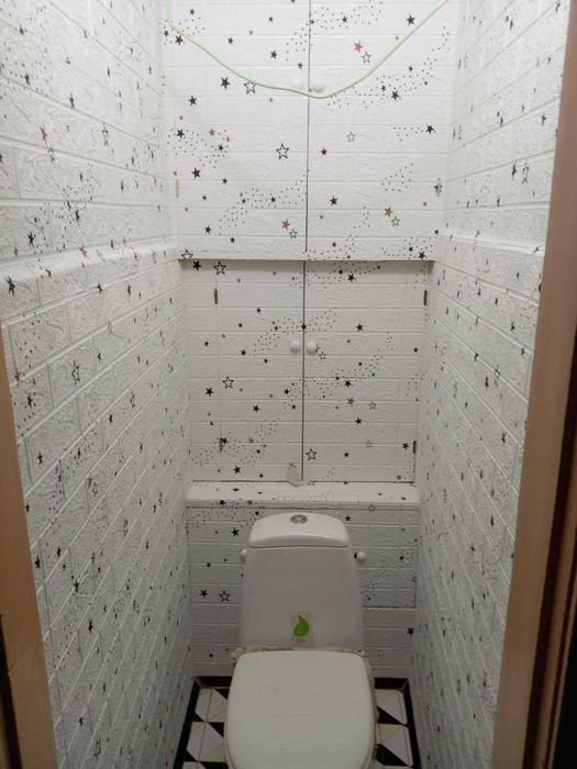 НОВИНКА! Самоклеющиеся 3Д панели Цегла Зірочки 3д Самоклейка 3D панелі