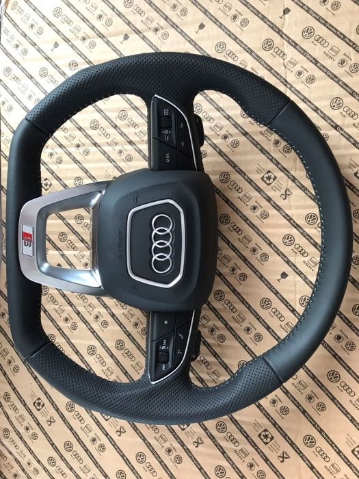 Новый Мультируль Ауди Q5 Q7 Q3,Руль Audi Ку5 Ку7 Ку3 VW VAG Skoda