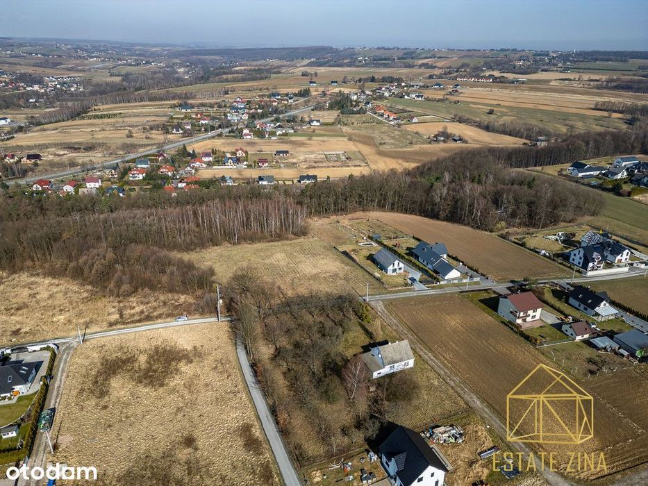 Działka budowlana 3775 m² – 2 fronty gminne – Mpzp