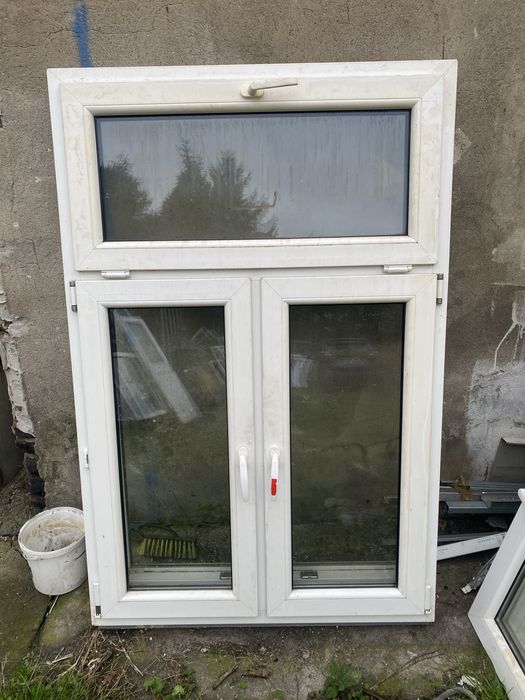 Okna PVC białe x 2