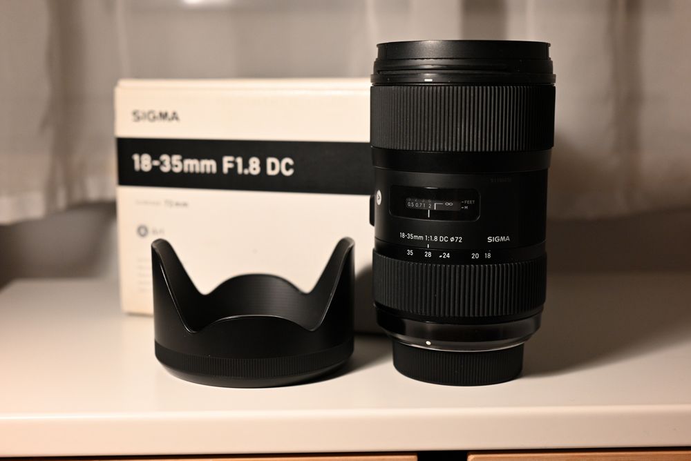 Sigma Art 18-35mm f1.8 DC Nikon Chwaszczyno • OLX.pl