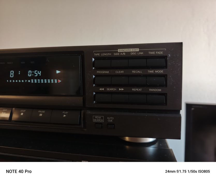 Technics odtwarzacz cd
