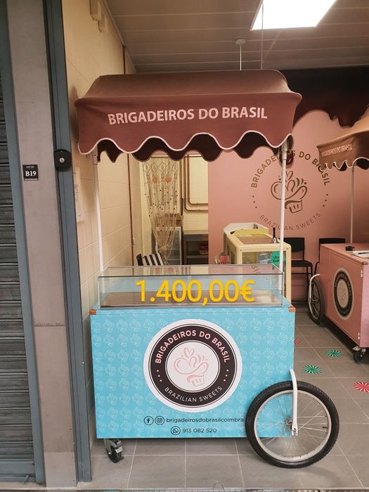 Carrinhos para venda ambulante