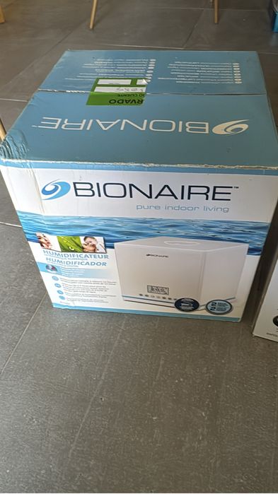 Pack Bionaire Novo: Purificador de Ar UV-C HEPA + Humidificador Digital Ultrassónico (Selados)