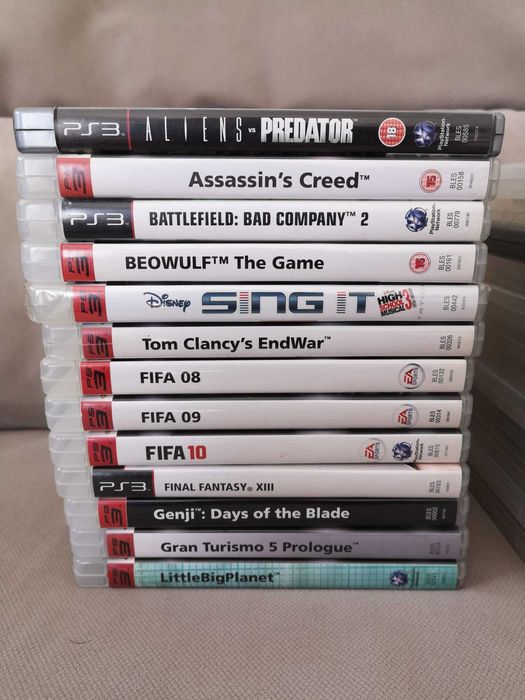 25 jogos para PS3 (Preços na descrição)