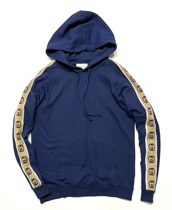Bluza Gucci Blue L kaptur