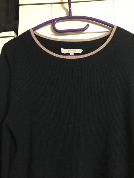 Sweter Hobbs granatowy