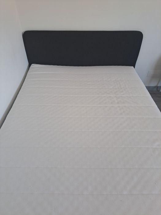 Cama casal + colchão IKEA