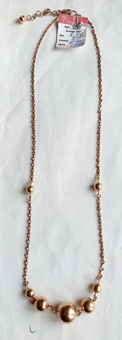 В продаже золотые колье 585 пробы