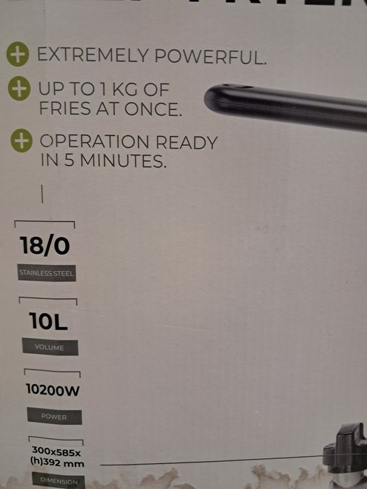 Profesjonalna frytkownica Hendi XL nowa