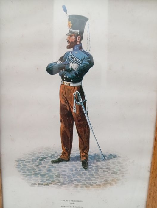 Quadro "Guarda Municipal 1834"