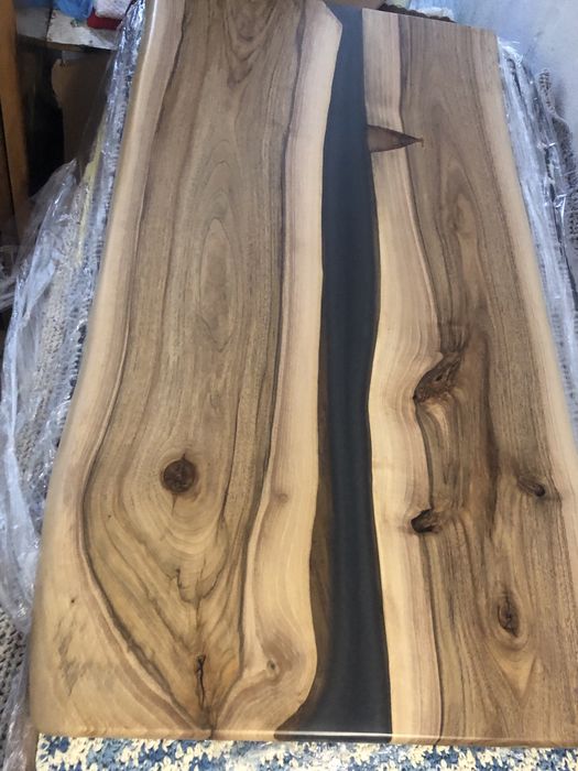 Столи Луцьк.Журнальні столи з натурального дерева та епоксидної смоли!