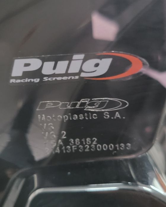 Husqvarna norden vidro da puig  e amortecedor traseiro