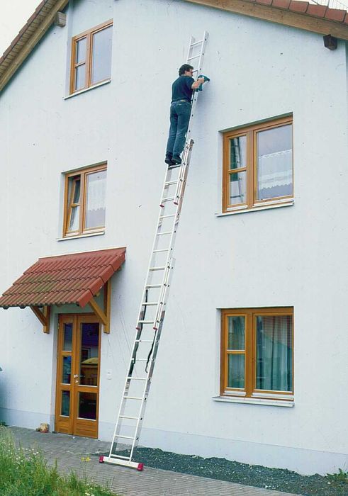 Drabina aluminiowa, KRAUSE, drabina aluminiowa 3 częściowa - OKAZJA!!!