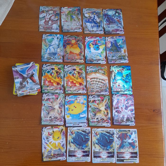 Cartas pokemon diversas