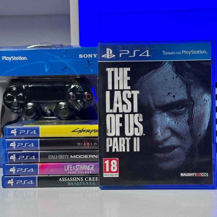Гра Sony PlayStation 4 The Last of Us Part II 2 шт гра на PS4 Б/У