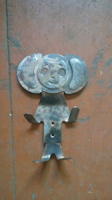 Вешалка Чебурашка из 70х.