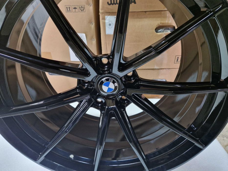 Кованые Диски новые разноширокие R22 R21 5x132 для BMW M5 G90/G99 Satin Gloss Black