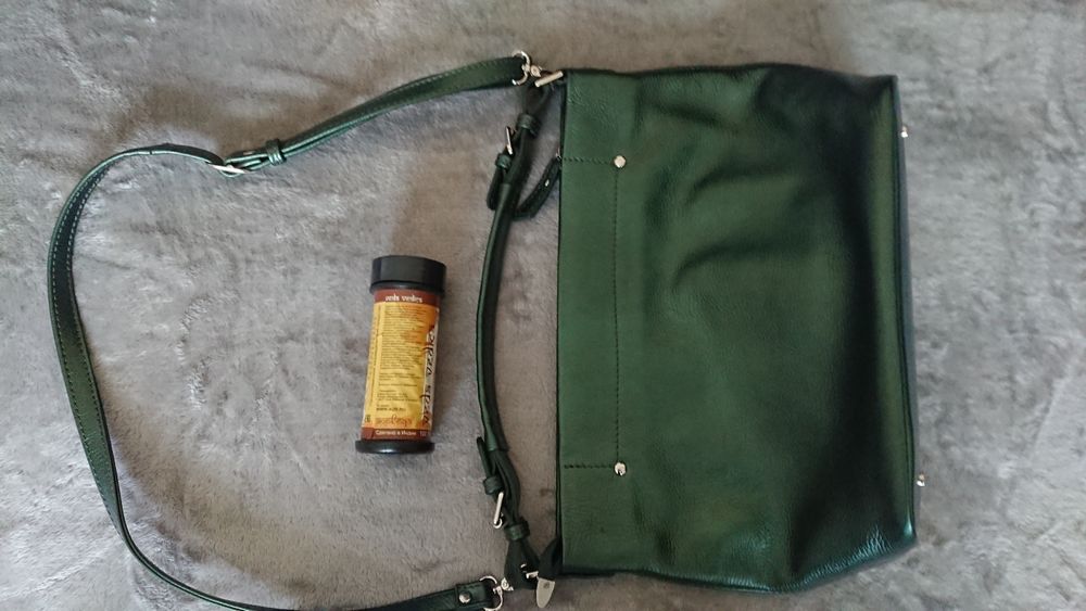 Шикарная вместительная сумка из натуральной кожы