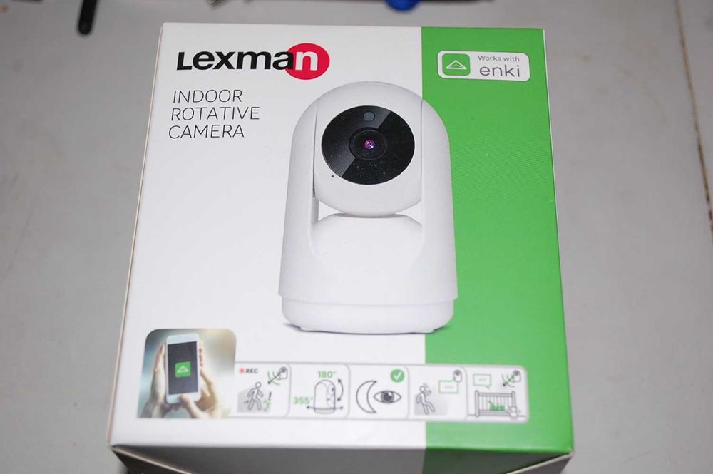 Kamera wewnętrzna obrotowa Enki WiFi LEXMAN-RI01 Lexman