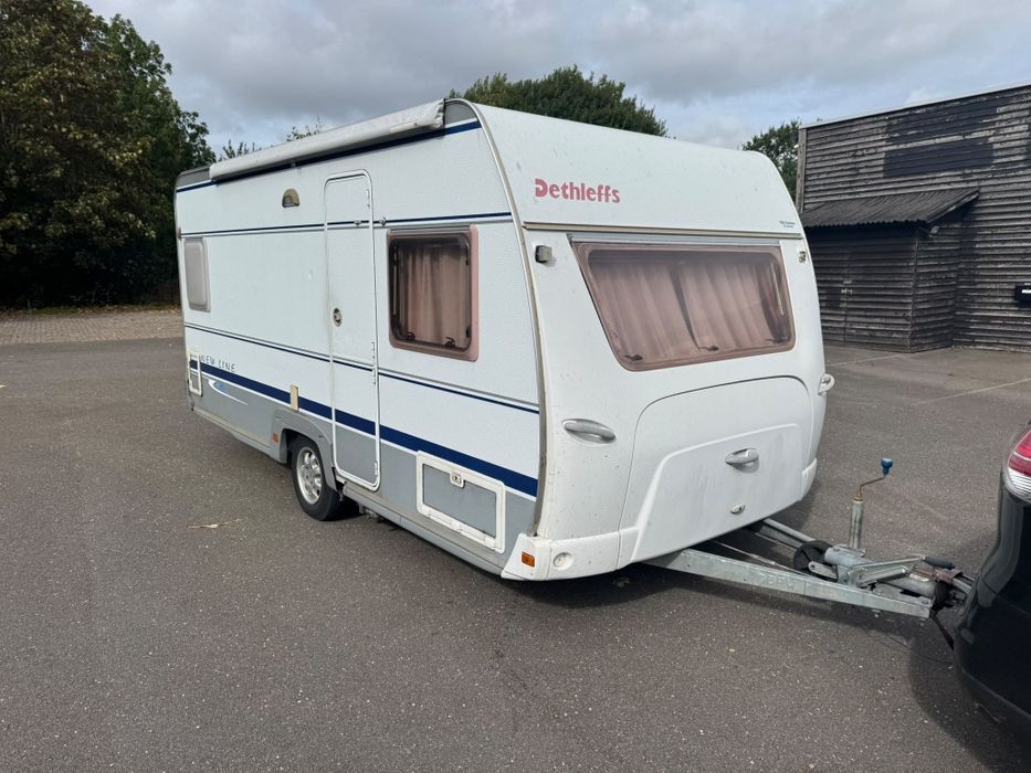 Przyczepa kempingowa Dethleffs z 2004r mover przedsionek panel Bojler 1300Dmc