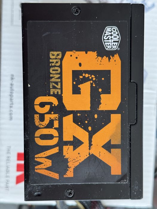 Блок питания Cooler master GX 650w 80plus bronze
