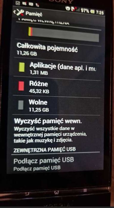 Smartfon Sony Xperia P LT22i / 16 GB czarny