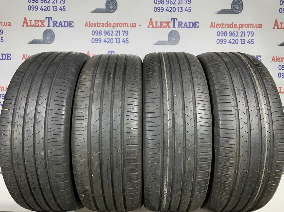 4 шт. 235/55 R18 Continental EcoContact 6 літні шини вживані