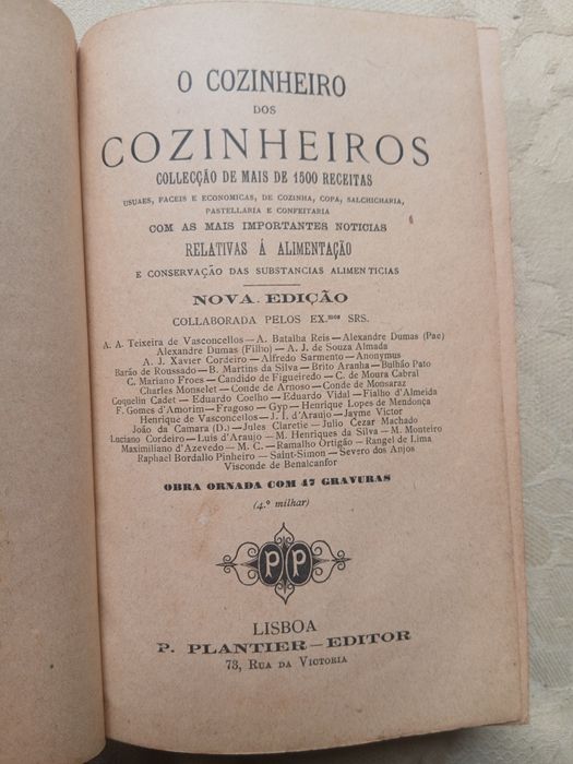 O Cozinheiro dos Cozinheiros (Encadernado, 1905)