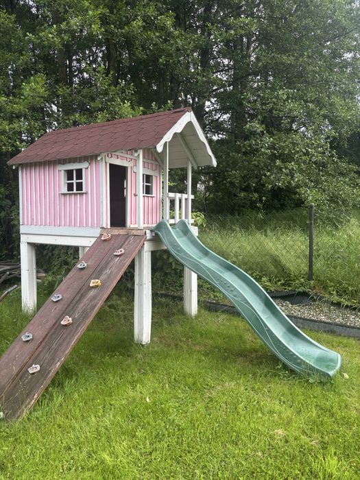 Domek ogrodowy dla dzieci drewniany